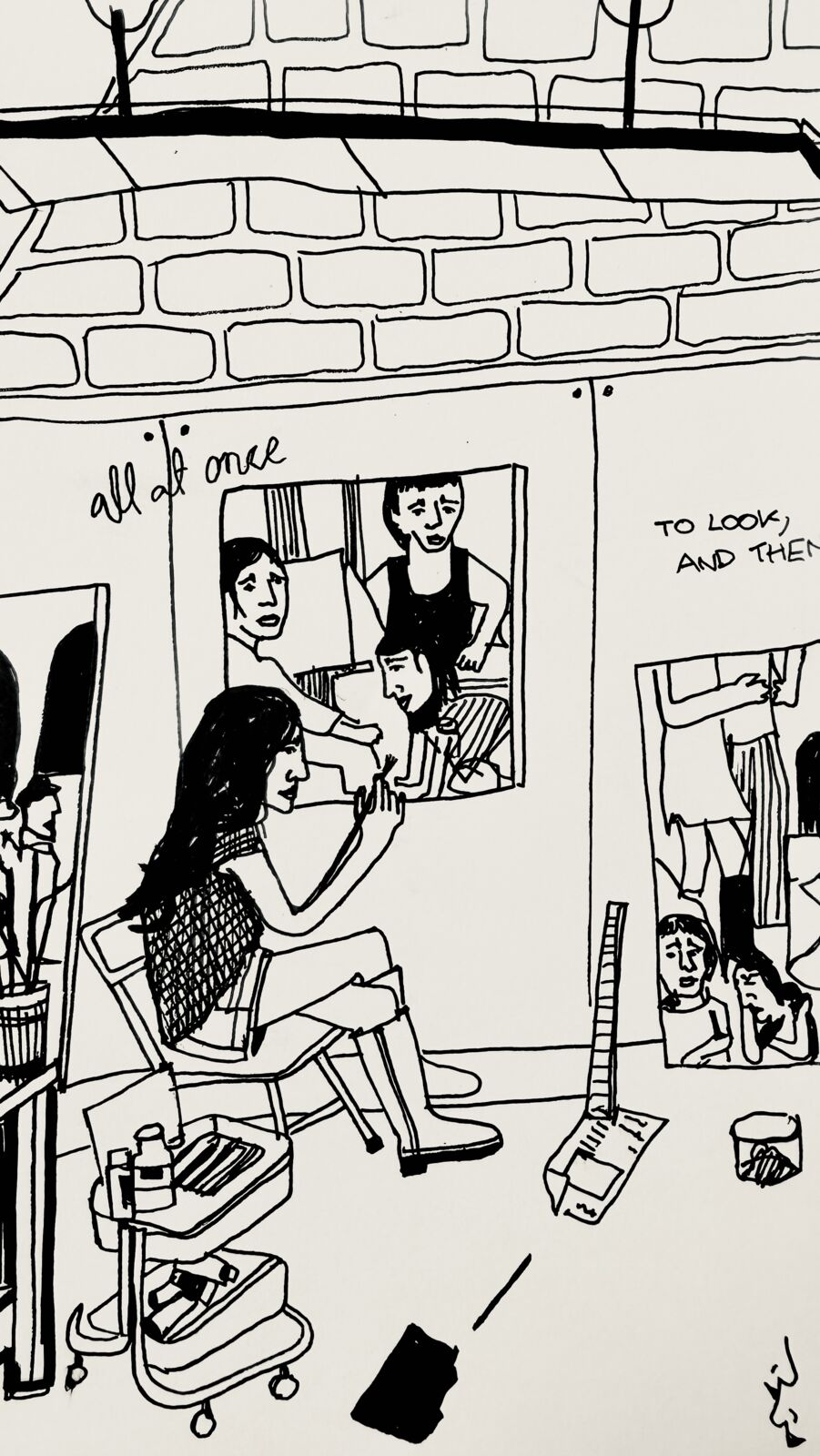 Raya’s studio